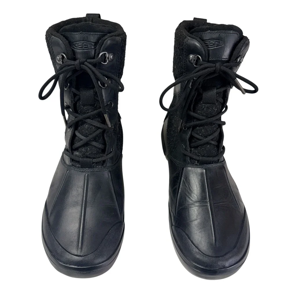 KEEN Elsa II Boots Waterproof Leather Winter Snow Insulated‎ 90s Women Size 9